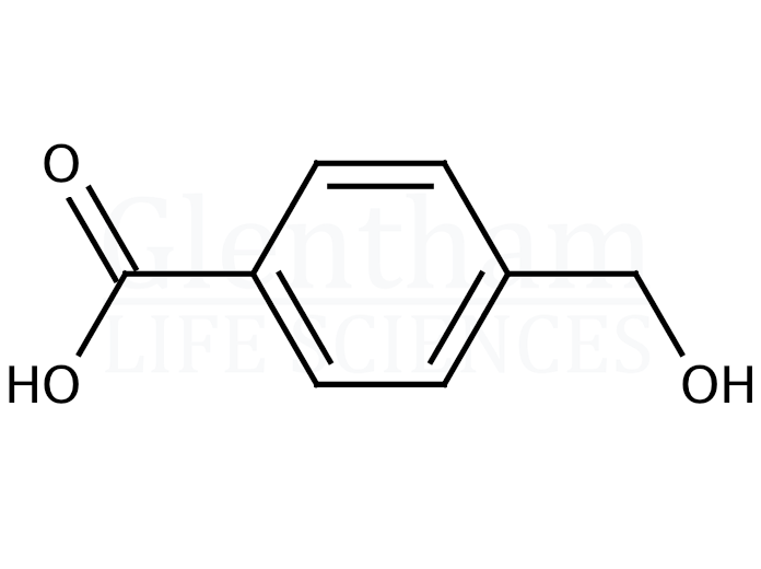 4-(Hydroxymethyl)benzoic acid Structure