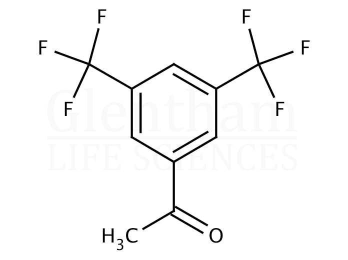 3'',5''-Bis-trifluoromethylacetophenone Structure