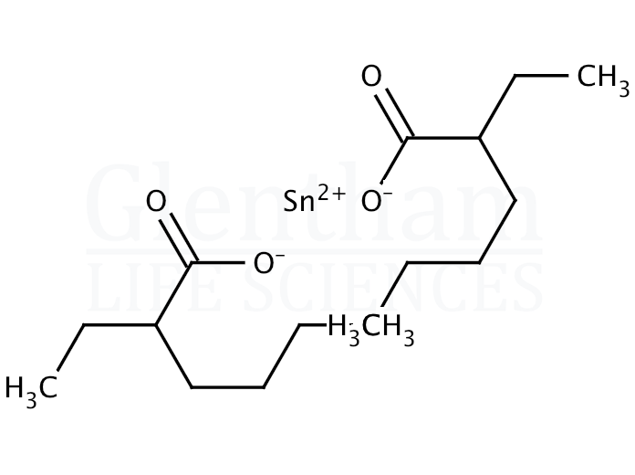 Tin(II) 2-ethylhexanoate Structure
