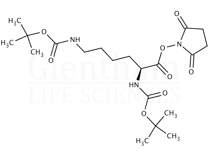 Boc-Lys(Boc)-OSu Structure