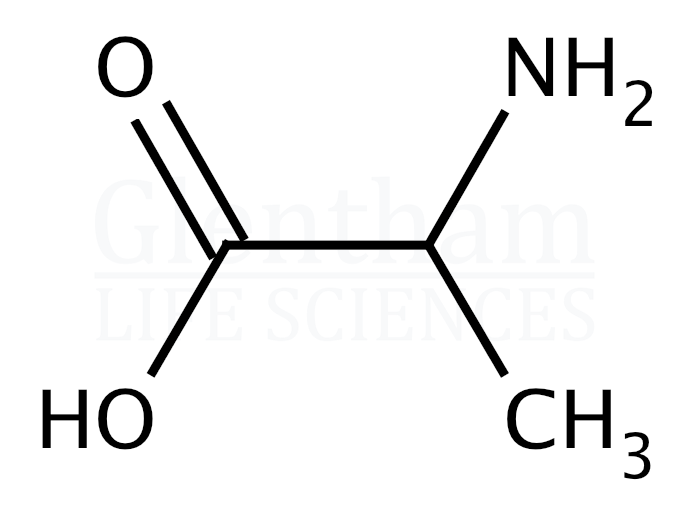 DL-Alanine Structure