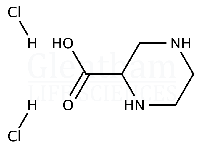 Structure for Piperazine-2-carboxylic acid dihydrochloride