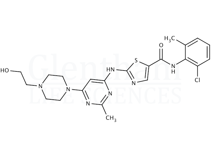 Structure for  Dasatinib  (302962-49-8)