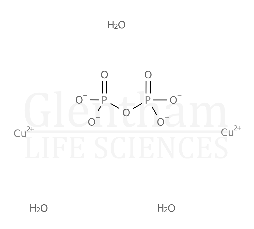 Structure for Copper(II) pyrophosphate