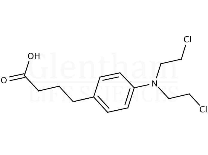 Chlorambucil, EP grade Structure