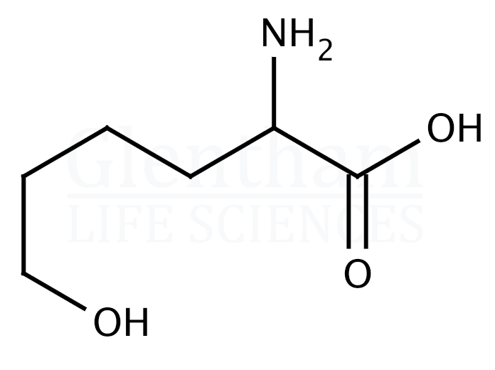 DL-6-Hydroxy norleucine Structure