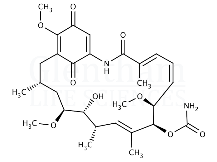 Structure for Geldanamycin 