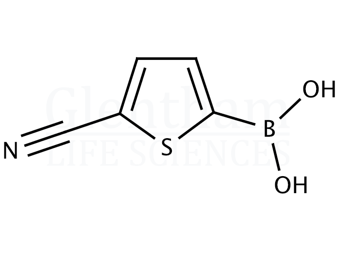 5-Cyanothiophene-2-boronic acid Structure