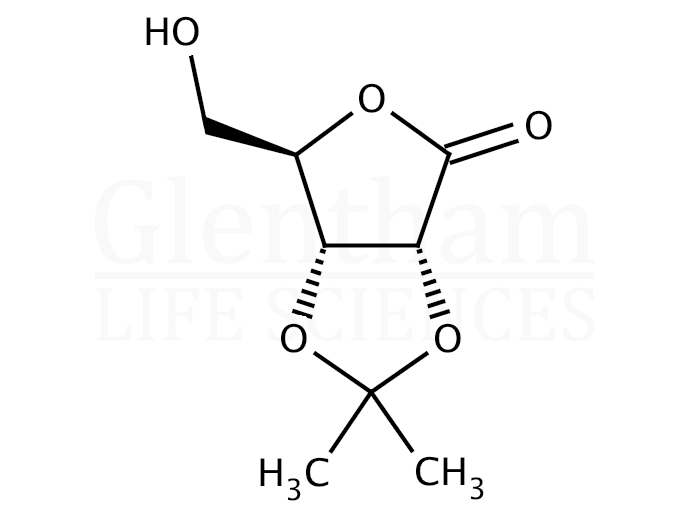 2,3-Isopropylidene-D-ribonolactone Structure