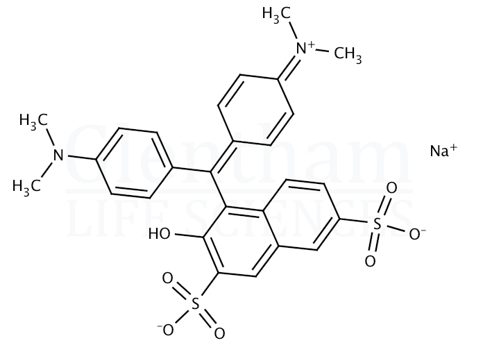 Structure for Acid Green 50 (3087-16-9)