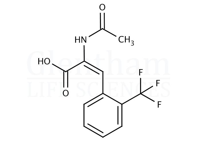 Structure for 2-Trifluoromethyl-α-acetamidocinnamic acid