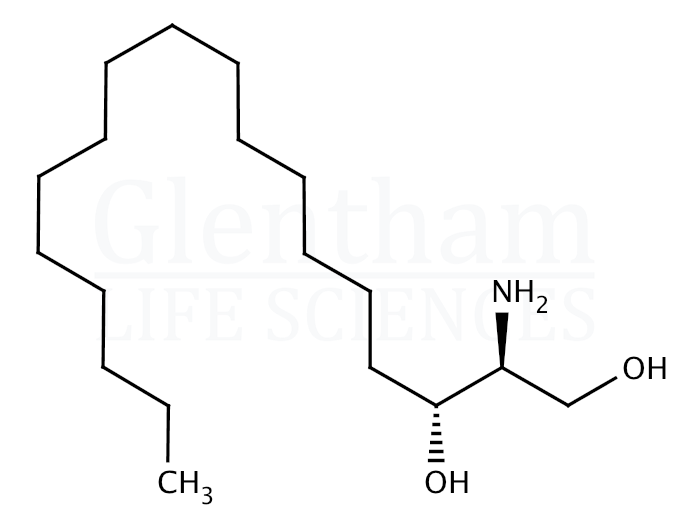 DL-erythro-Dihydrosphingosine Structure