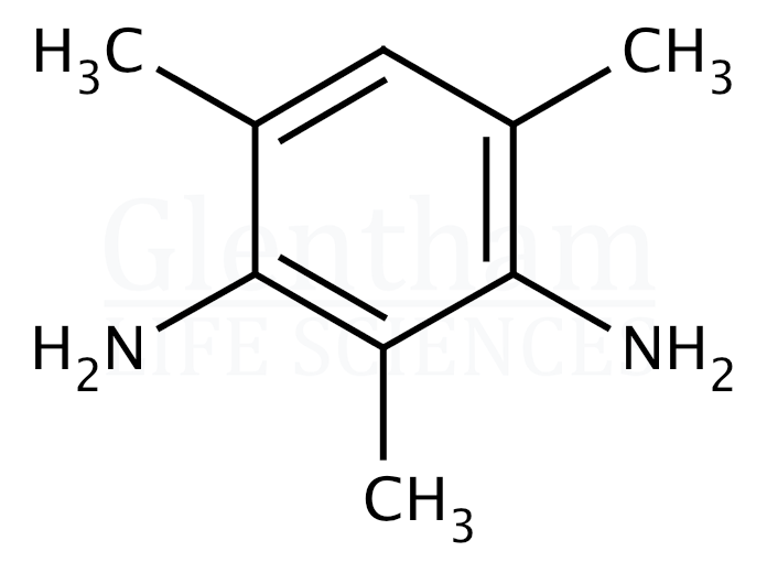2,4,6-Trimethyl-m-phenylenediamine Structure