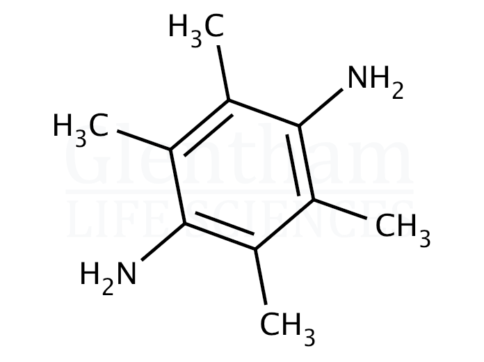 2,3,5,6-Tetramethyl-1,4-phenylenediamine Structure