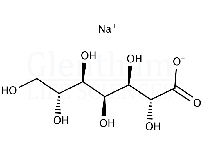 Sodium glucoheptonate Structure