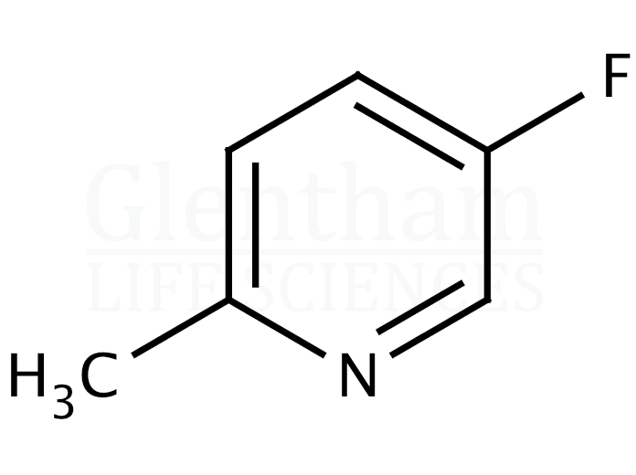5-Fluoro-2-methylpyridine (5-Fluoro-2-picoline) Structure