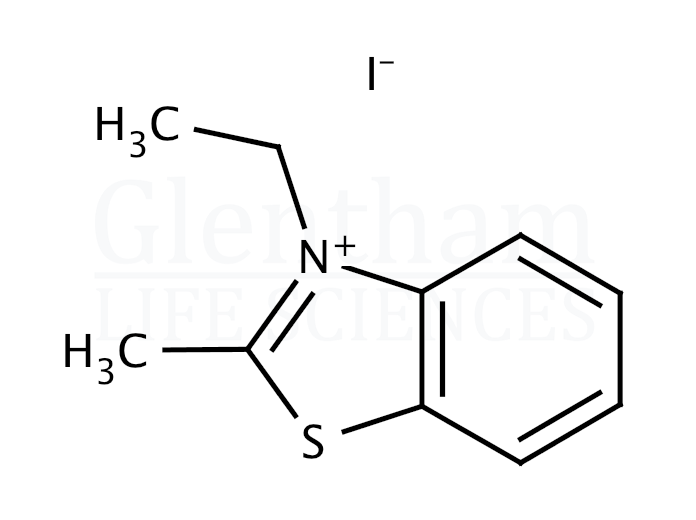 Structure for 3-Ethyl-2-methylbenzothiazolium iodide