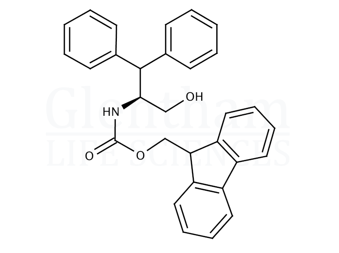 N-(9-Fluorenylmethoxycarbonyl)-β-phenyl-L-phenylalaninol  Structure