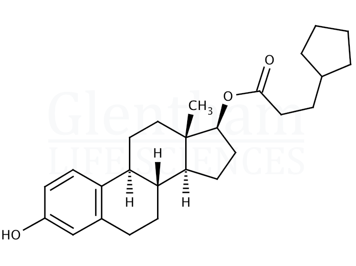 Strcuture for Estradiol cypionate