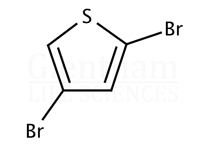 2,4-Dibromothiophene Structure