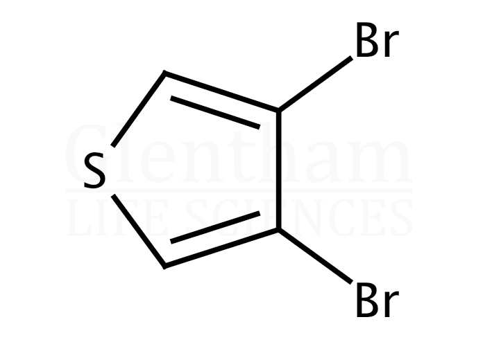 3,4-Dibromothiophene Structure