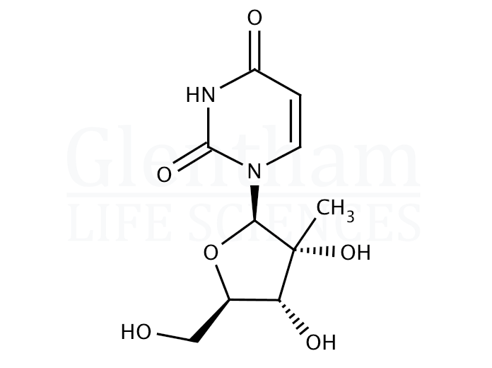 2''-C-Methyluridine Structure