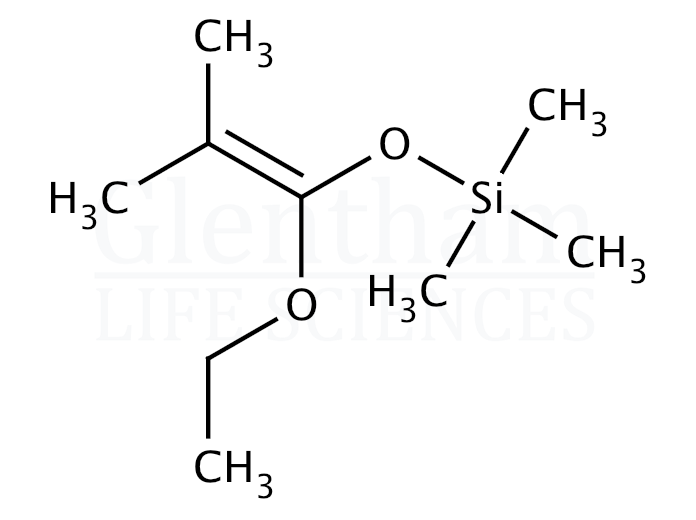 1-Ethoxy-2-methyl-1-(trimethylsiloxy)-1-propene Structure