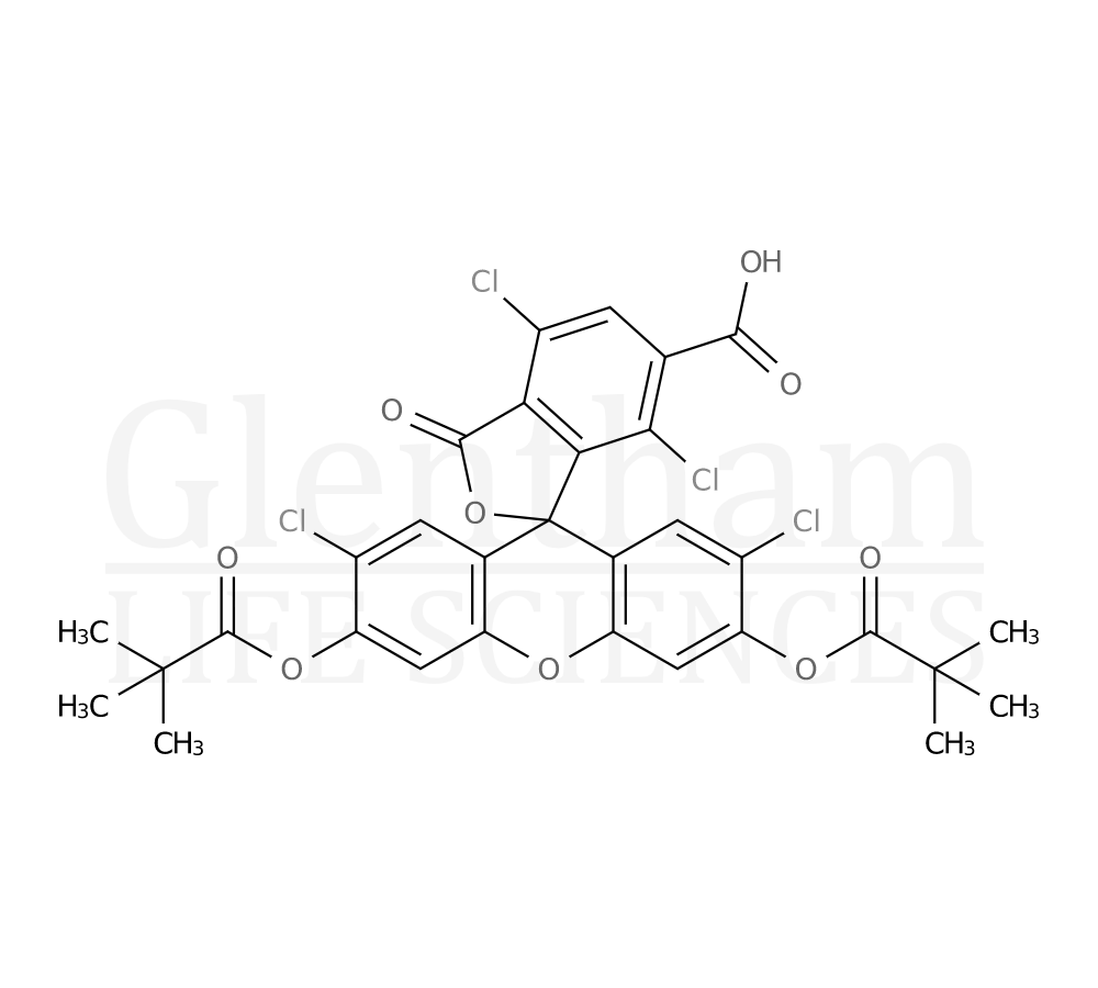 Structure for  6-TET dipivaloate  (314734-87-7)