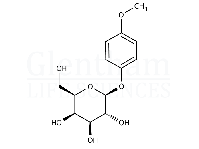 4-Methoxyphenyl b-D-galactopyranoside Structure