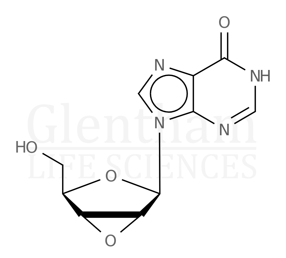 Structure for 2'',3''-Anhydroinosine (31766-13-9)