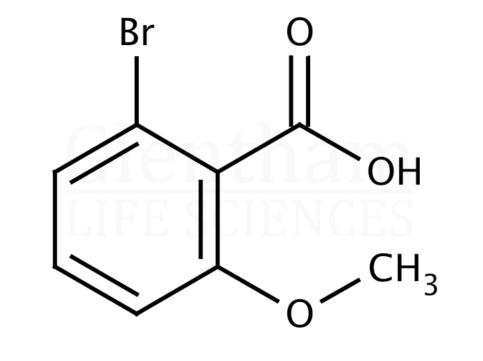 Structure for 2-Bromo-6-methoxybenzoic acid