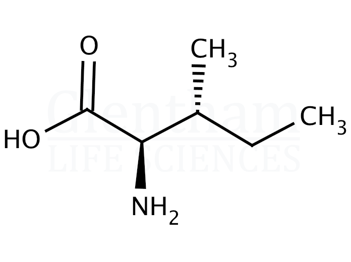 D-Isoleucine Structure