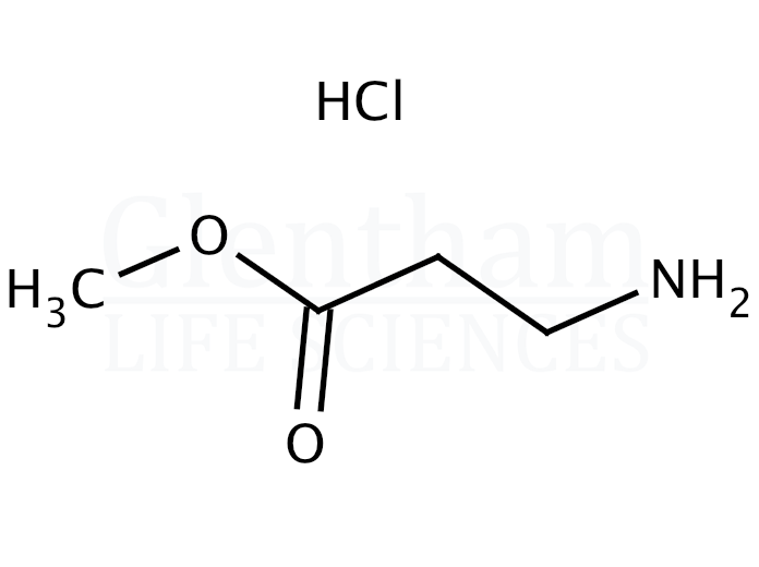 β-Alanine methyl ester hydrochloride Structure