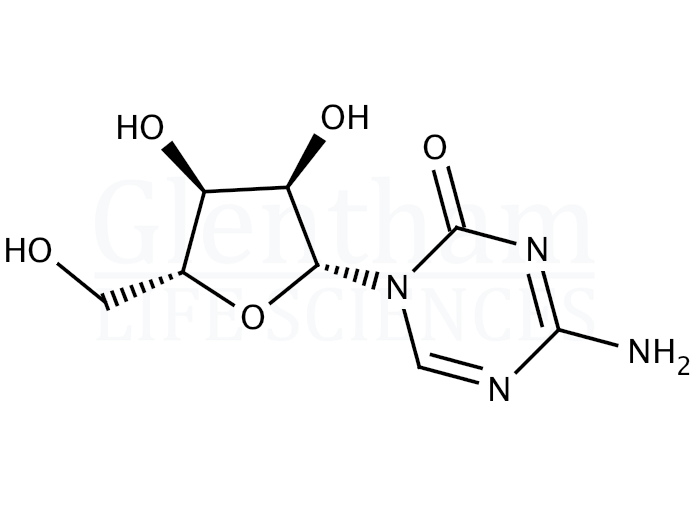 Structure for 5-Azacytidine (320-67-2)
