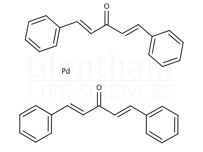 Structure for Bis(dibenzylideneacetone) palladium(0)