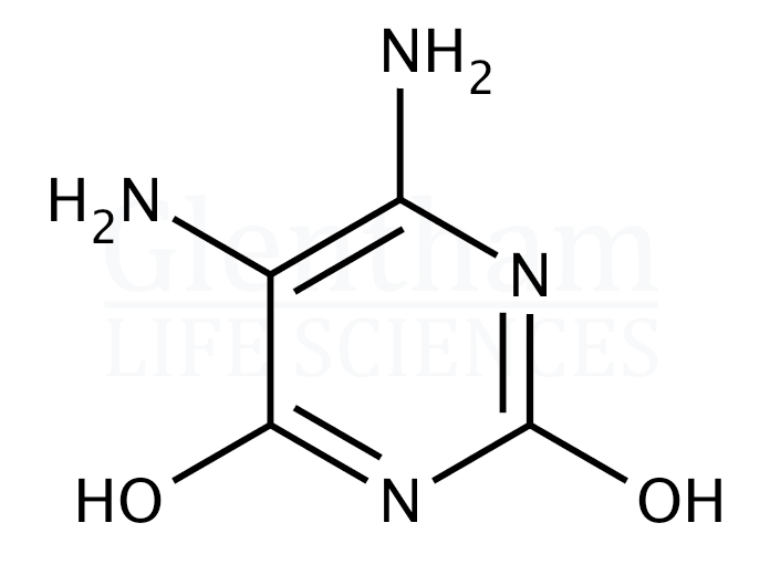 Structure for 5,6-Diamino-2,4-dihydroxypyrimidine sulfate