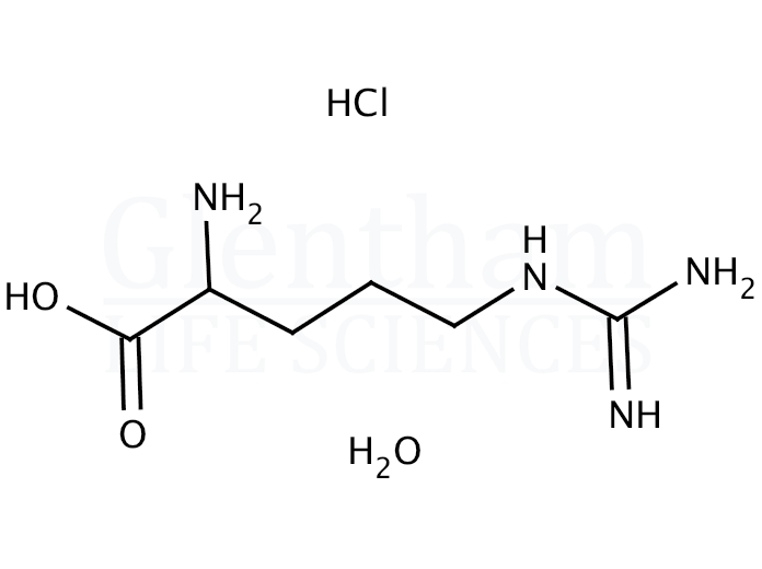Structure for DL-Arginine hydrochloride