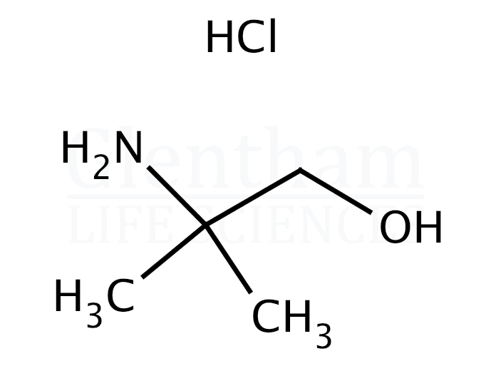 Structure for 2-Amino-2-methyl-1-propanol hydrochloride