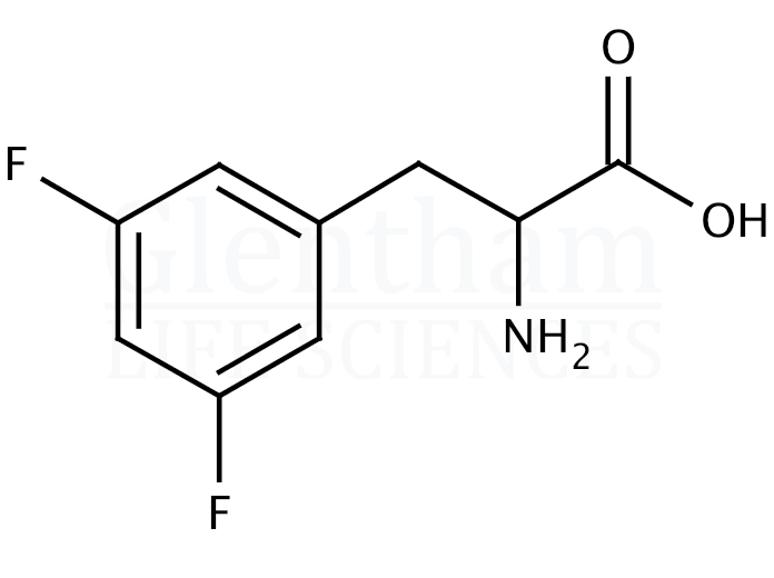 DL-3,5-Difluorophenylalanine  Structure