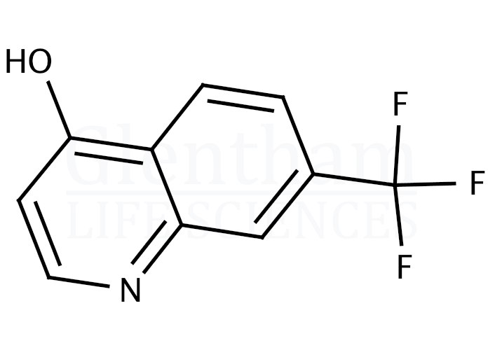 7-Trifluoromethyl-4-quinolinol Structure