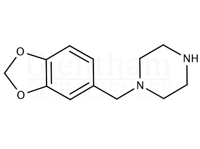 Structure for 1-Piperonylpiperazine