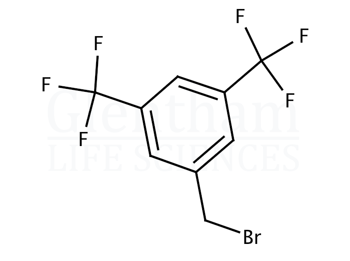 Structure for 3,5-Bis(trifluoromethyl)benzyl bromide
