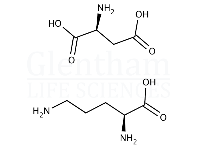 L-Ornithine-L-aspartate Structure