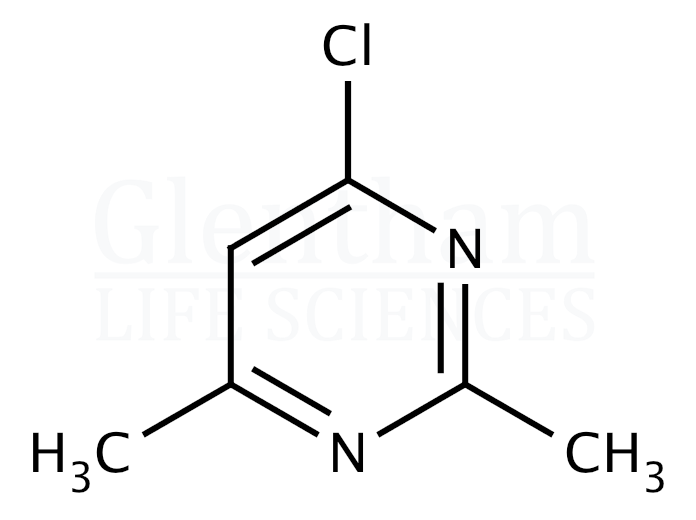 4-Chloro-2,6-dimethylpyrimidine Structure