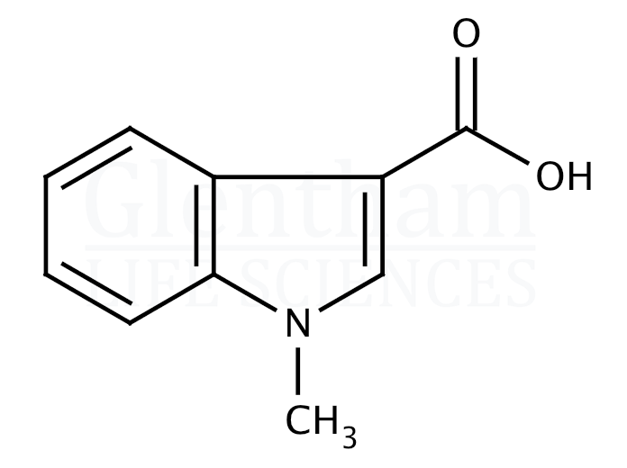 N-Methylindole-3-carboxylic acid Structure