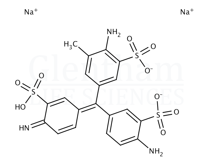 Structure for Acid Fuchsin (C.I. 42685)