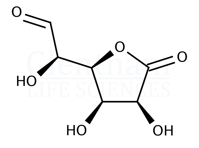 D-Glucurono-3,6-lactone Structure