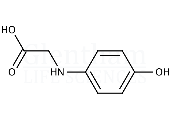 4-Hydroxy-L-phenylglycine Structure