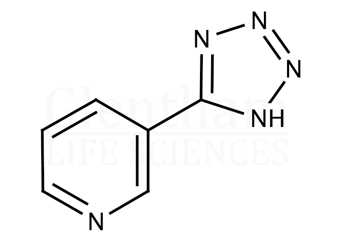 Structure for 5-(3-Pyridyl)-1(H)-tetrazole