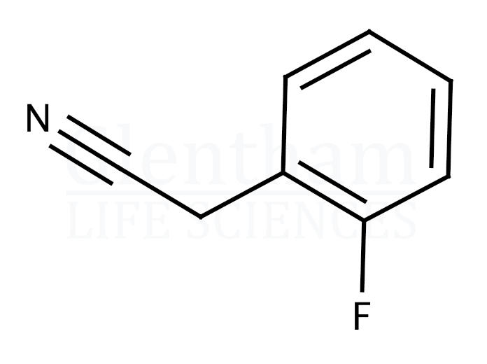 Structure for 2-Fluorobenzyl cyanide